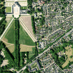 Het Loo map(satellite map)