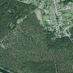 Groß Lindow map(satellite map)