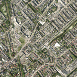 Voorhout map(satellite map)