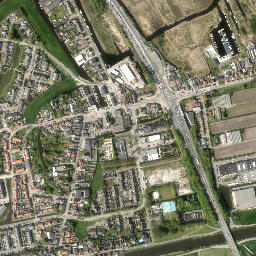 Leimuiden map(satellite map)