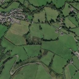Tregaron map(satellite map)