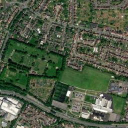 43 Sandhurst Close, Northampton, Northamptonshire NN4 0DA, UK High Resolution Satellite Map