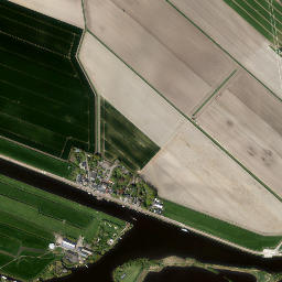 Huigsloot map(satellite map)