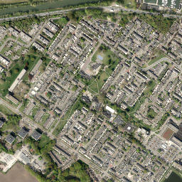 Kerkelanden map(satellite map)