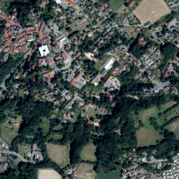 Tecklenburg map(satellite map)