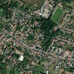 Trebbin map(satellite map)