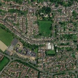 Hardingstone map(satellite map)