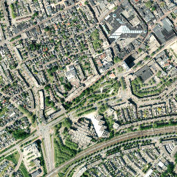 Binnenstad map(satellite map)
