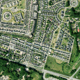 Woudhuis map(satellite map)
