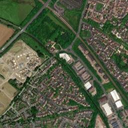 Bishopton Lane, Stratford-upon-Avon, Warwickshire High Resolution Satellite Map