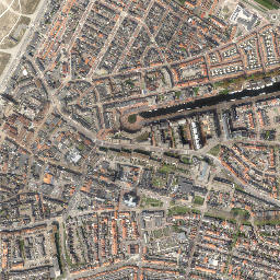Katwijk aan Zee map(satellite map)