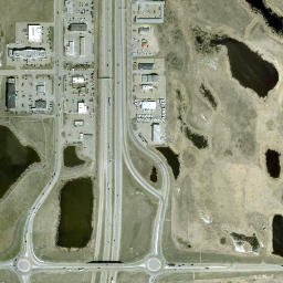 Leva Avenue & McKenzie Road & Queen Elizabeth II High High Resolution Satellite Map