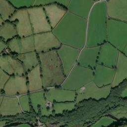 A485, Tregaron, Ceredigion SY25, UK High Resolution Satellite Map