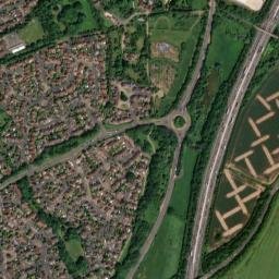 4 Swallowfields, Worcester, Worcestershire WR4 0NU, UK High Resolution Satellite Map