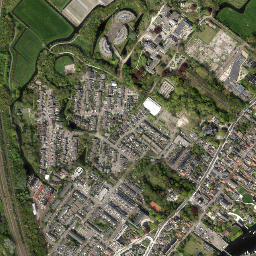 Warmond map(satellite map)