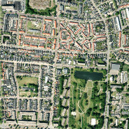 Vogelkwartier map(satellite map)