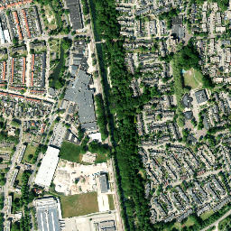 Staatsliedenkwartier map(satellite map)