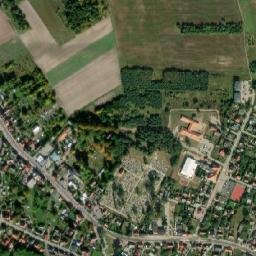 Cybinka map(satellite map)