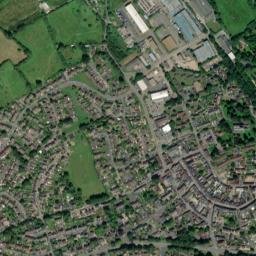 Bromyard map(satellite map)