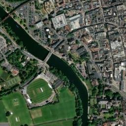Worcester map(satellite map)