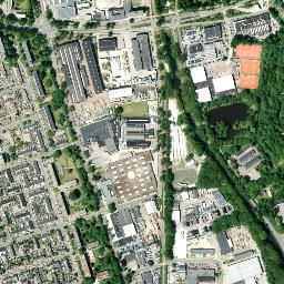Rivierenkwartier map(satellite map)