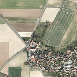 Evessen map(satellite map)