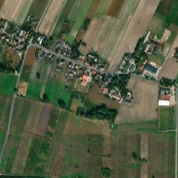 Krzyżanów map(satellite map)