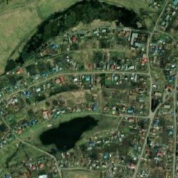Ust’-Isha map(satellite map)