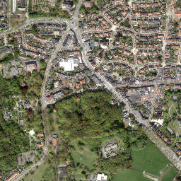 Oegstgeest map(satellite map)