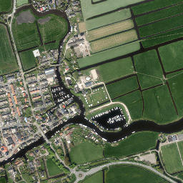 Hoogmade map(satellite map)