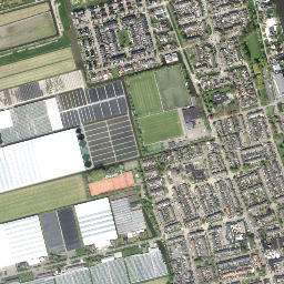 Woubrugge map(satellite map)