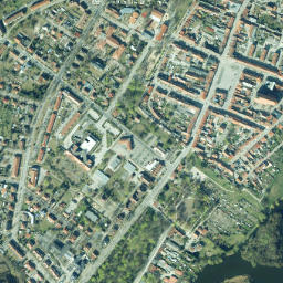 Beeskow map(satellite map)