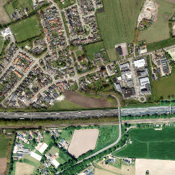 Terschuur map(satellite map)