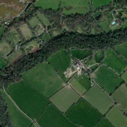 Satellite view of Cwmrhydneuadd Golf Club
