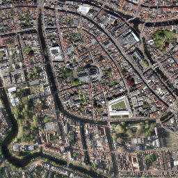 Leiden map(satellite map)