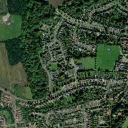 90 Springfield Drive, Bedford MK43, UK High Resolution Satellite Map