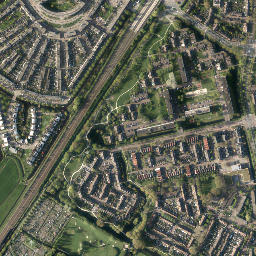 Noord-Hofland map(satellite map)