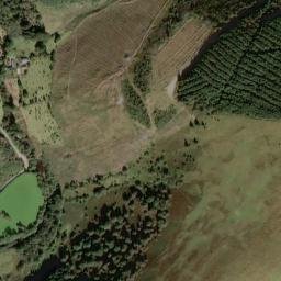 2 Maesybont, Llanwrtyd Wells, Powys LD5 High Resolution Satellite Map