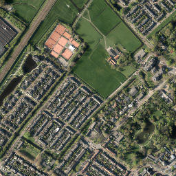 Voorschoten map(satellite map)