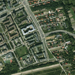 Kabaty map(satellite map)
