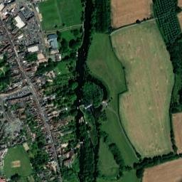 Pershore map(satellite map)