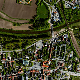 Łowicz map(satellite map)