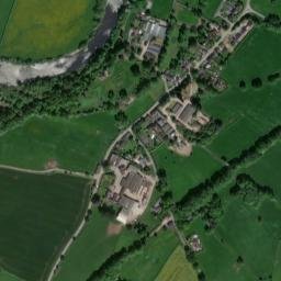 B4350, Hereford, Herefordshire HR3, UK High Resolution Satellite Map