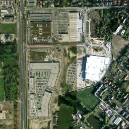 Mysiadło map(satellite map)