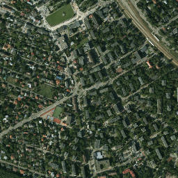 Otwock map(satellite map)