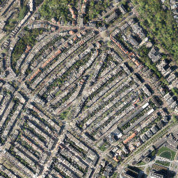Statenkwartier map(satellite map)