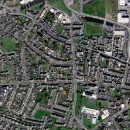 Dungarvan map(satellite map)