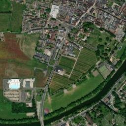 Evesham map(satellite map)