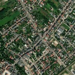 Kościan map(satellite map)