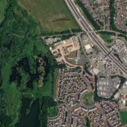 Milton Keynes map(satellite map)